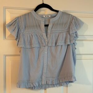 Light blue women’s top